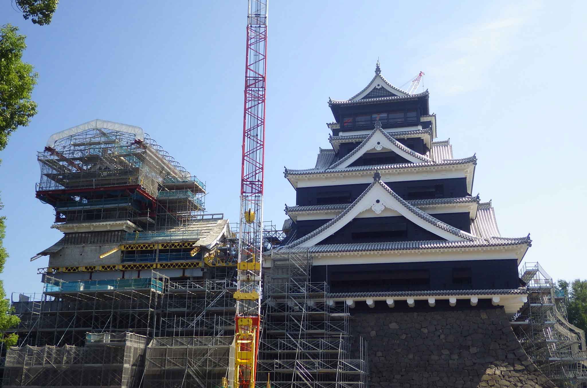 日本自由行-九州-熊本城外觀復修完成-4
